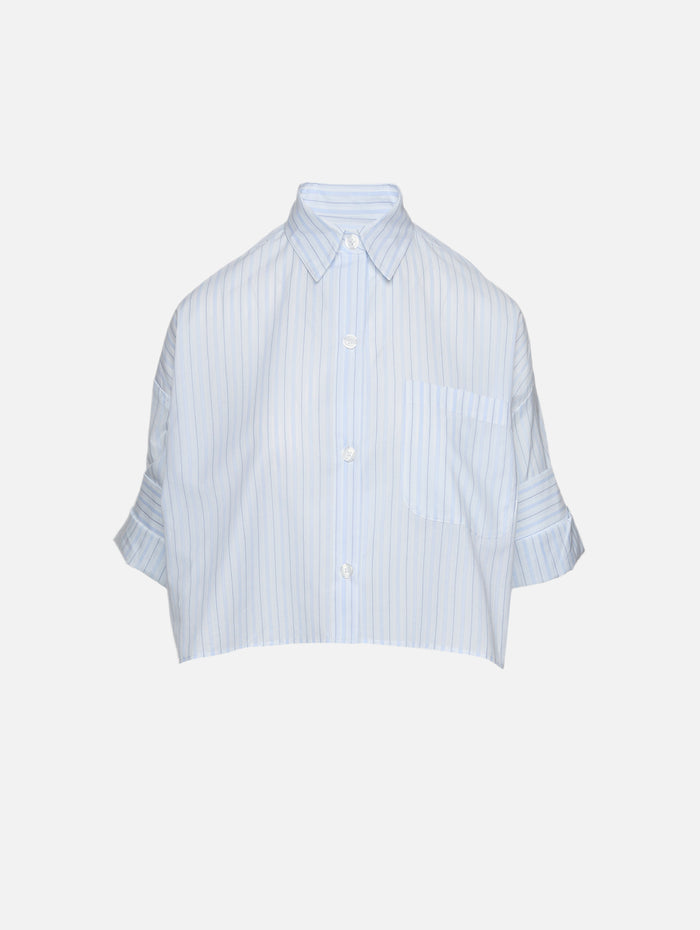 Next Ex Shirt,TWP,WHITE/BLUE,Image 1