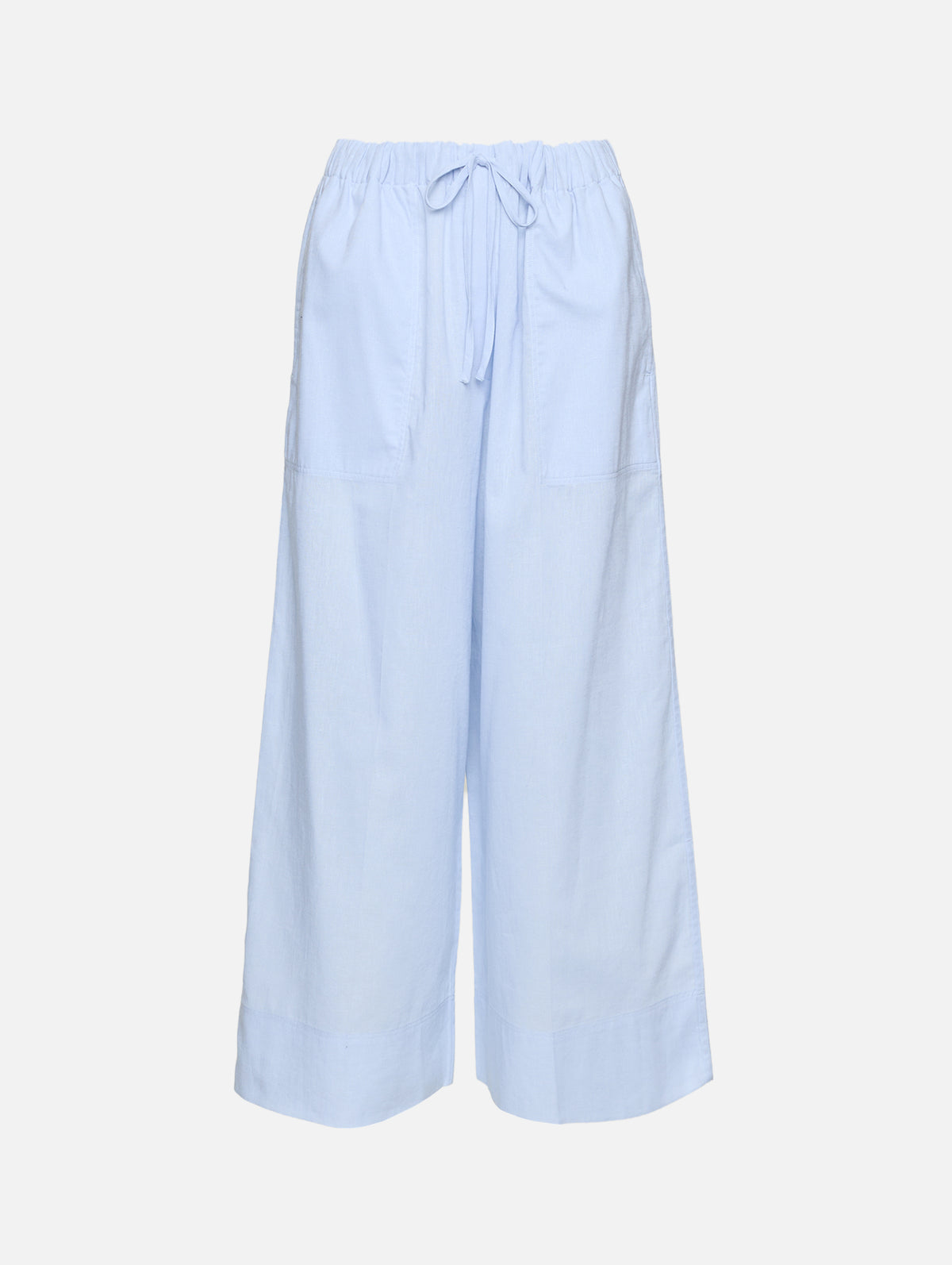 Wide Summer Trouser,TOTÉME,SKY,Image 1