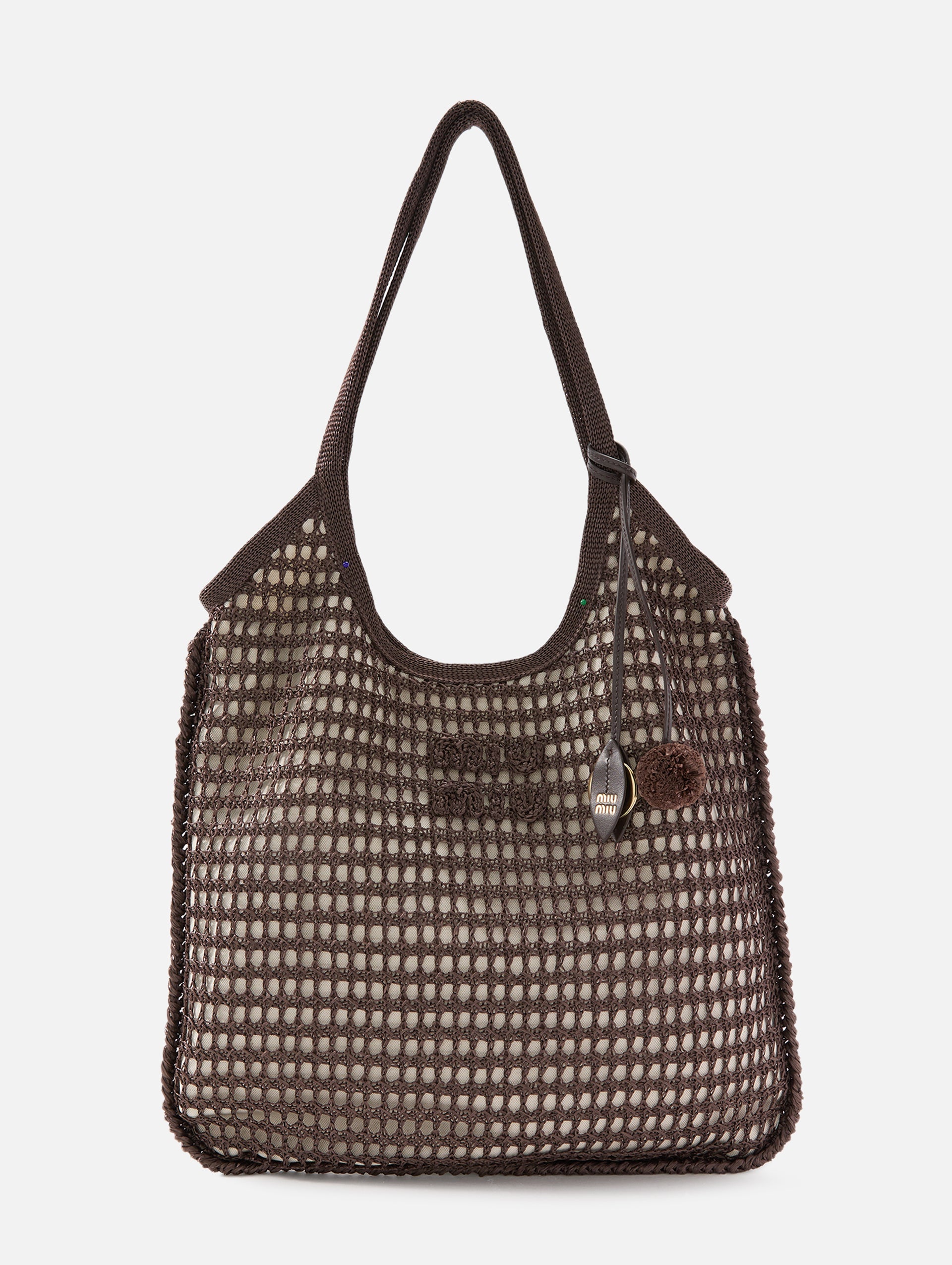 Summer Project Crochet Shoulder Bag | MIU MIU | elysewalker