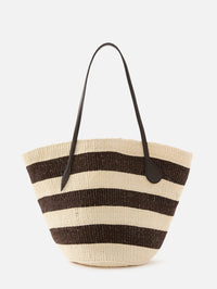 Sprout Basket Tote,LIFFNER,BROWN CREAM,Image 1