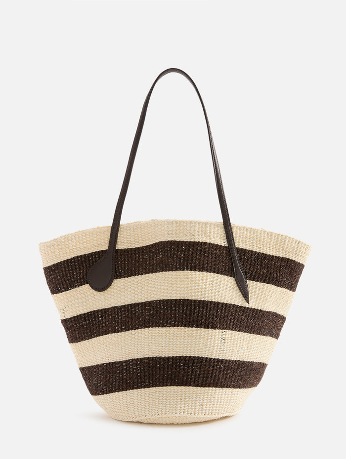 Sprout Basket Tote,LIFFNER,BROWN CREAM,Image 1
