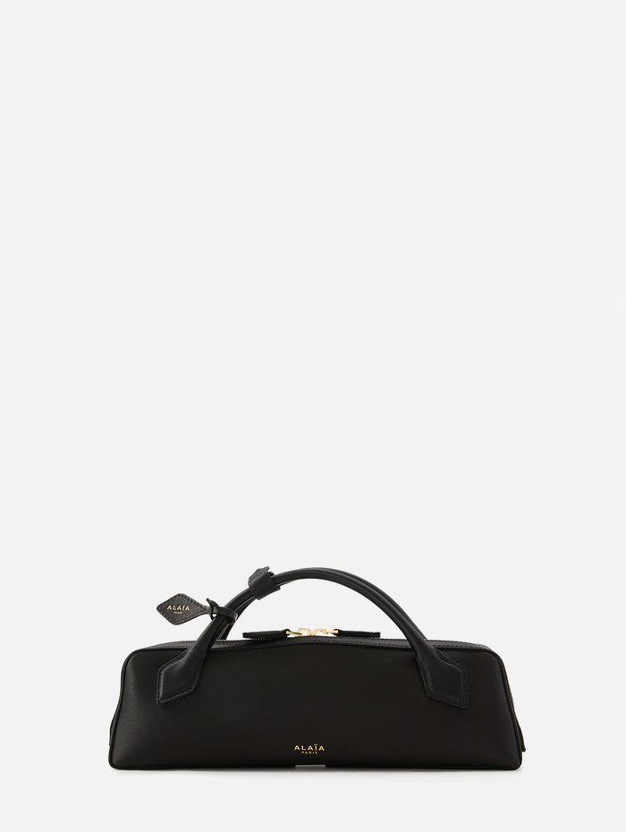 Clutch Top Handle Bag,ALAIA,NOIR,Image 1
