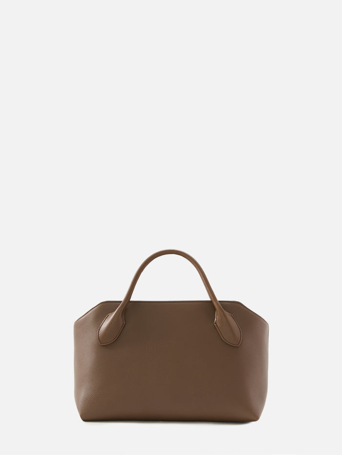 Terrasse Bauletto Handbag,THE ROW,BROWN,Image 1