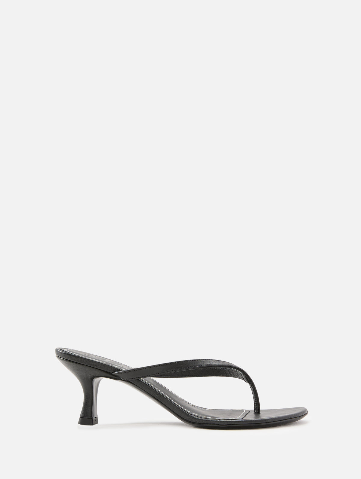 Freja Thong Kitten Heel,STAUD,BLACK,Image 1