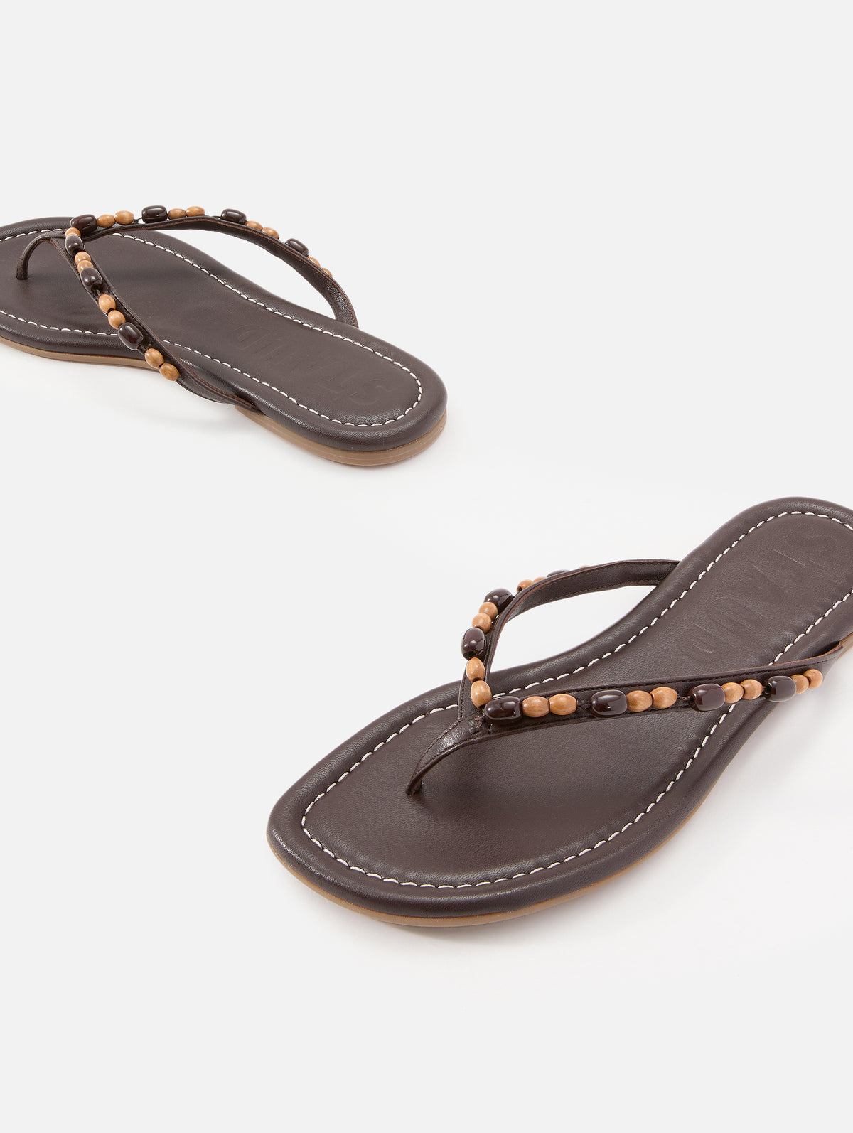 Freja Sandal,STAUD,WOOD BEADS,Image 2
