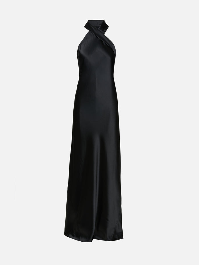 Pandora Gown,GALVAN,BLACK,Image 1