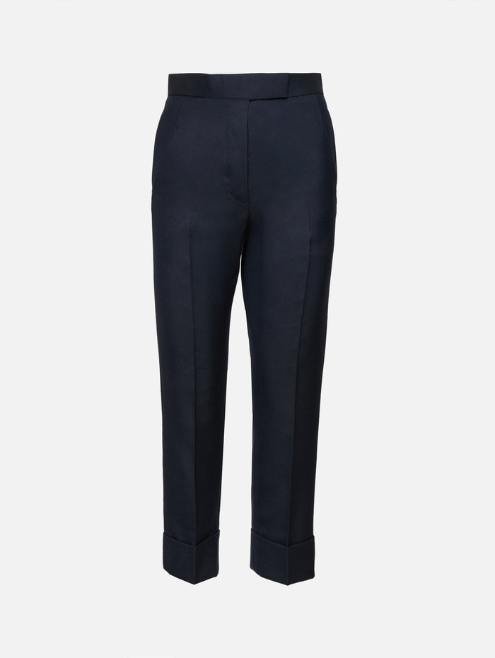 Classic Backstrap Trouser,THOM BROWNE,NAVY,Image 1