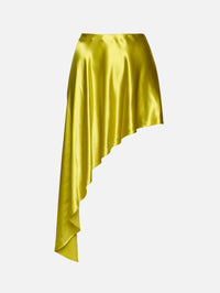 Pointed Skirt,ALAIA,LIME,Image 1