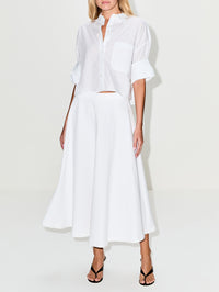Varda Skirt,ALTUZARRA,OPTIC WHITE,Image 2