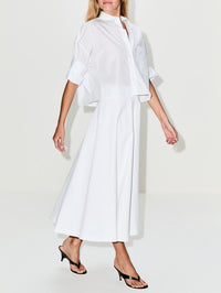 Varda Skirt,ALTUZARRA,OPTIC WHITE,Image 3