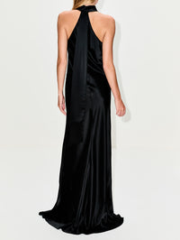 Pandora Gown,GALVAN,BLACK,Image 4