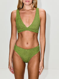 Angel Bikini,HUNZA G,METALLIC MOSS,Image 2