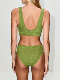 Angel Bikini,HUNZA G,METALLIC MOSS,Image 3