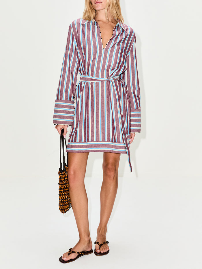 Sisyphus Dress,ILIO NEMA,SERIFOS STRIPE,Image 1