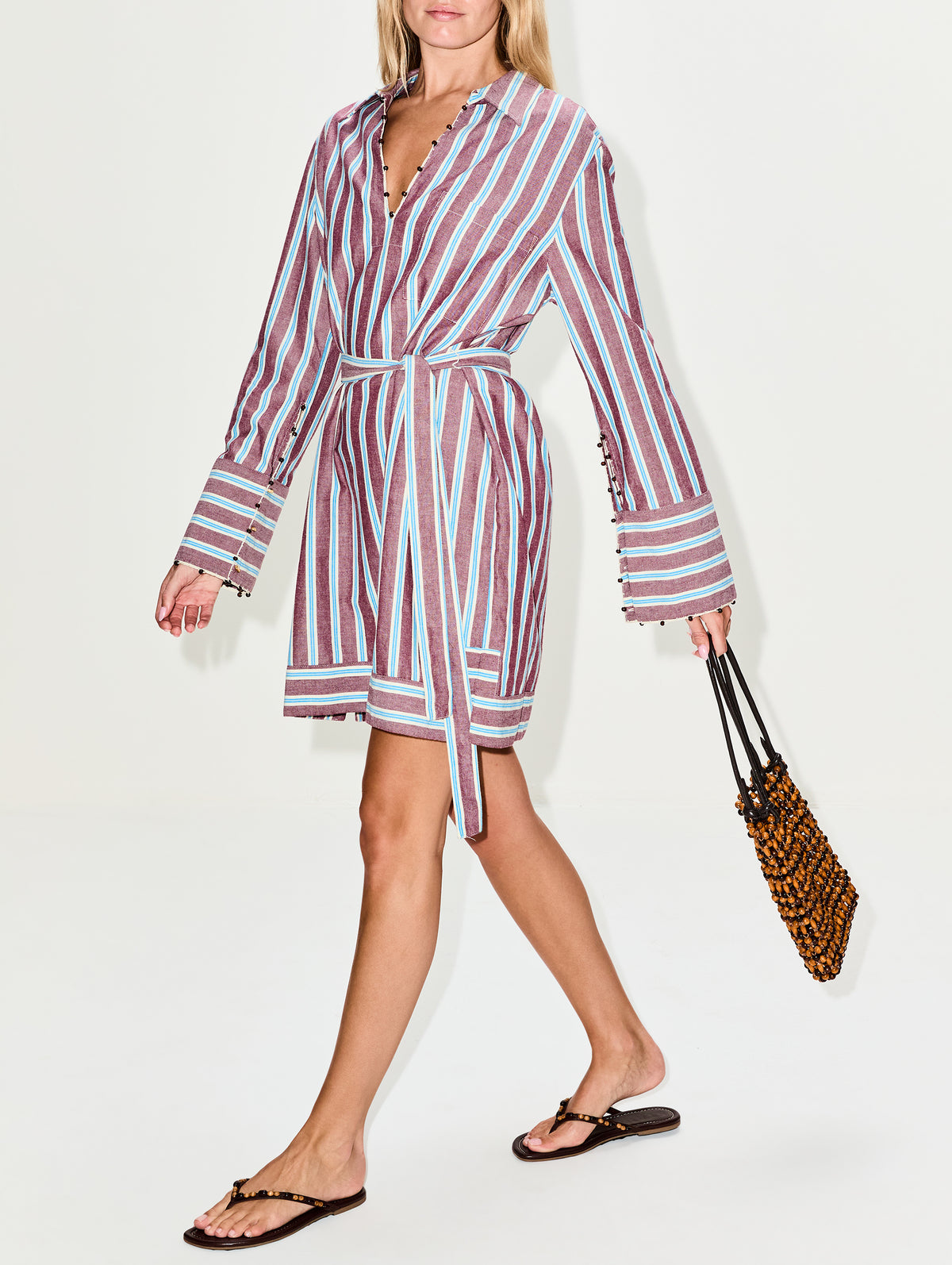 Sisyphus Dress,ILIO NEMA,SERIFOS STRIPE,Image 3