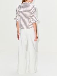 Next Ex Shirt,TWP,WHITE/WINE,Image 3