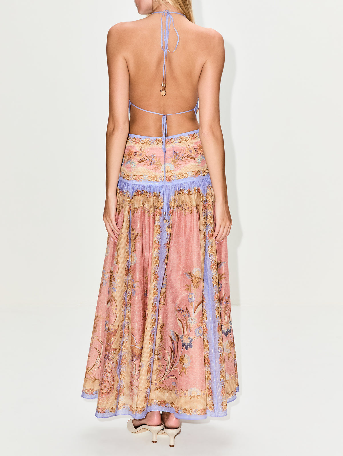 Indra Plunge Halter Dress | ZIMMERMANN | elysewalker Indra Plunge Halter Dress | ZIMMERMANN | elysewalker