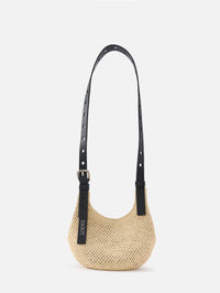 Punch Hole Hobo Mini,LOEWE,BLACK,Image 1