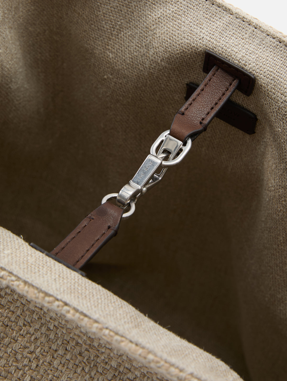 Medium Park Canvas Tote,THE ROW,SHELL,Image 3