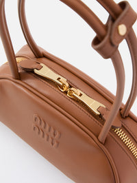Beau Shoulder Bag,MIU MIU,COGNAC,Image 3