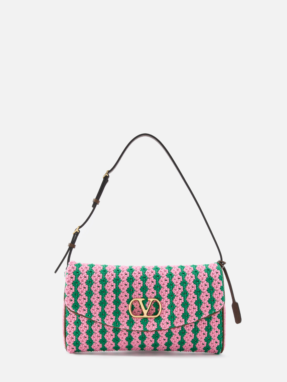 Devain Clutch,VALENTINO GARAVANI,ROSE VERDE,Image 1