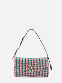 Devain Clutch,VALENTINO GARAVANI,ROSE VERDE,Image 1
