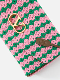 Devain Clutch,VALENTINO GARAVANI,ROSE VERDE,Image 3