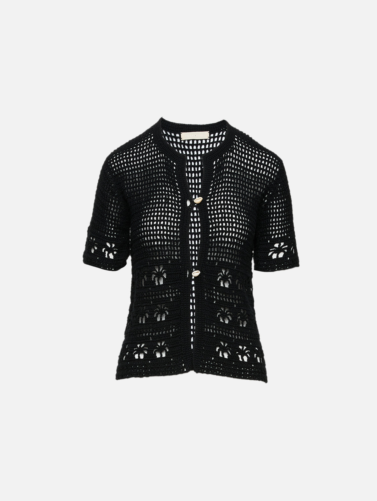 Poolside Top,TERRY PUESTO,NOIR,Image 1