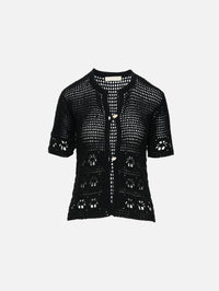 Poolside Top,TERRY PUESTO,NOIR,Image 1