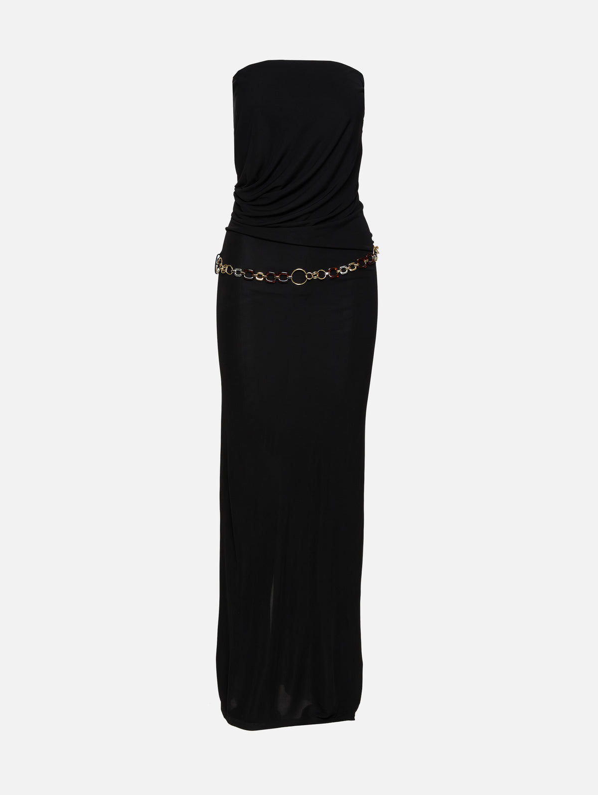 Tortoise Chain Link Dress,CHRISTOPHER ESBER,BLACK,Image 1