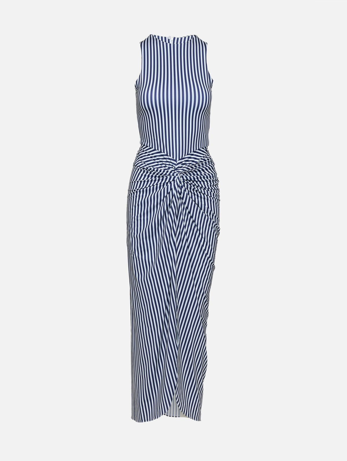 Leni Dress,SILVIA TCHERASSI,BLUE STRIPES,Image 1