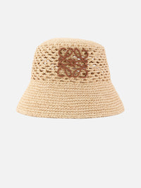 Raffia Bucket Hat,LOEWE,NATURAL,Image 1