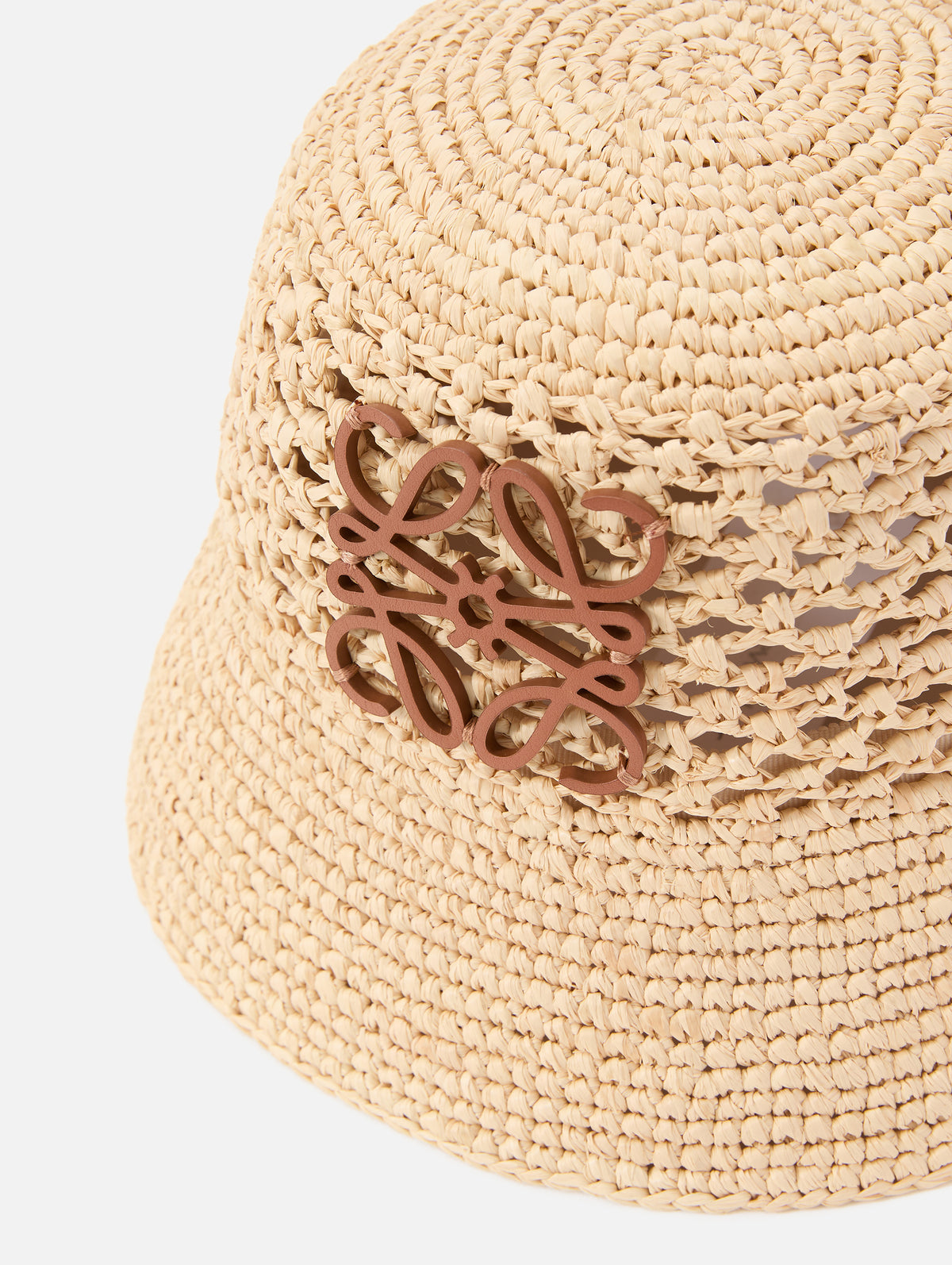 Raffia Bucket Hat,LOEWE,NATURAL,Image 4
