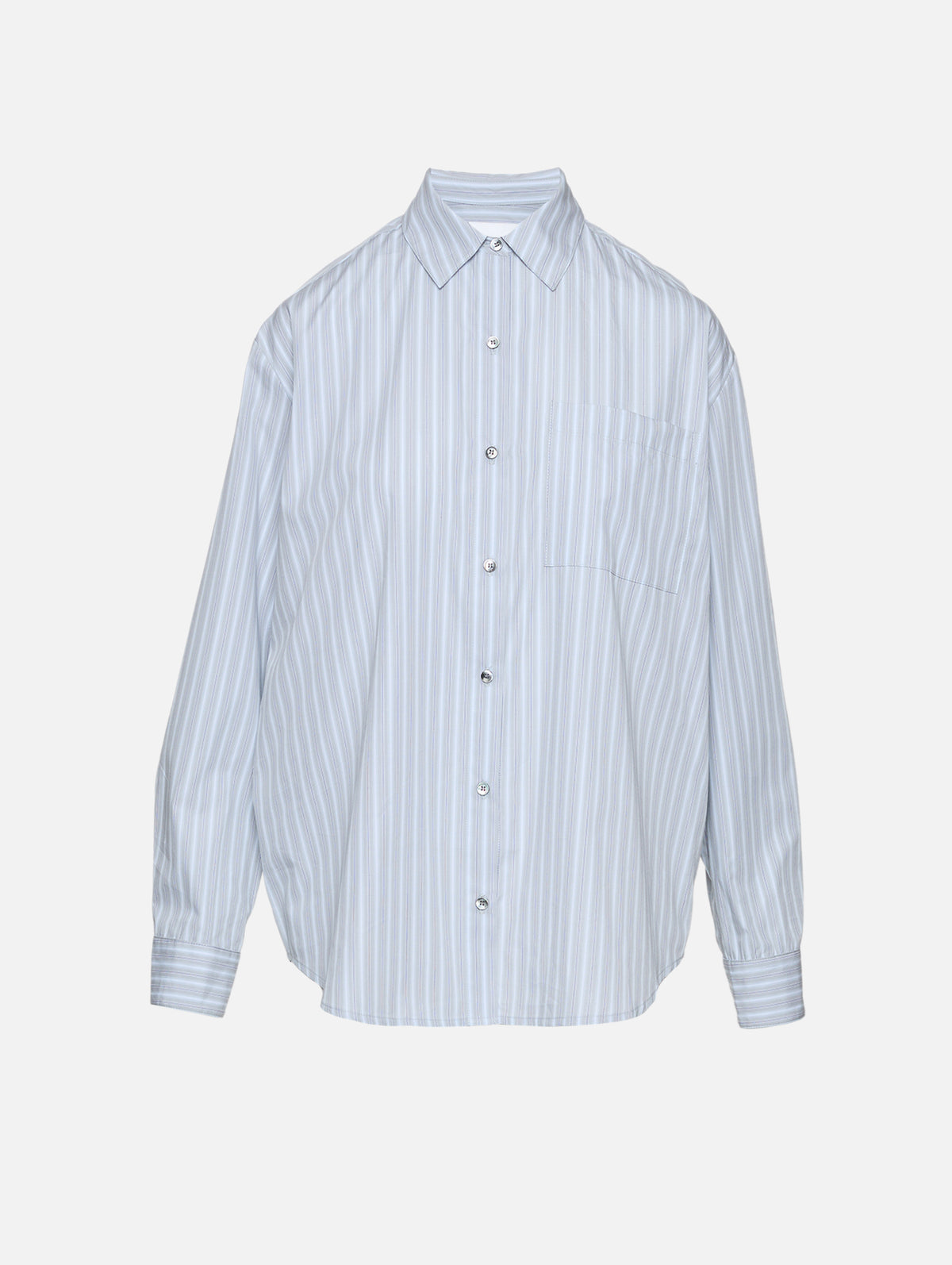 Yoshi Stripe Classic Shirt,LESET,STERLING STRIPE,Image 1