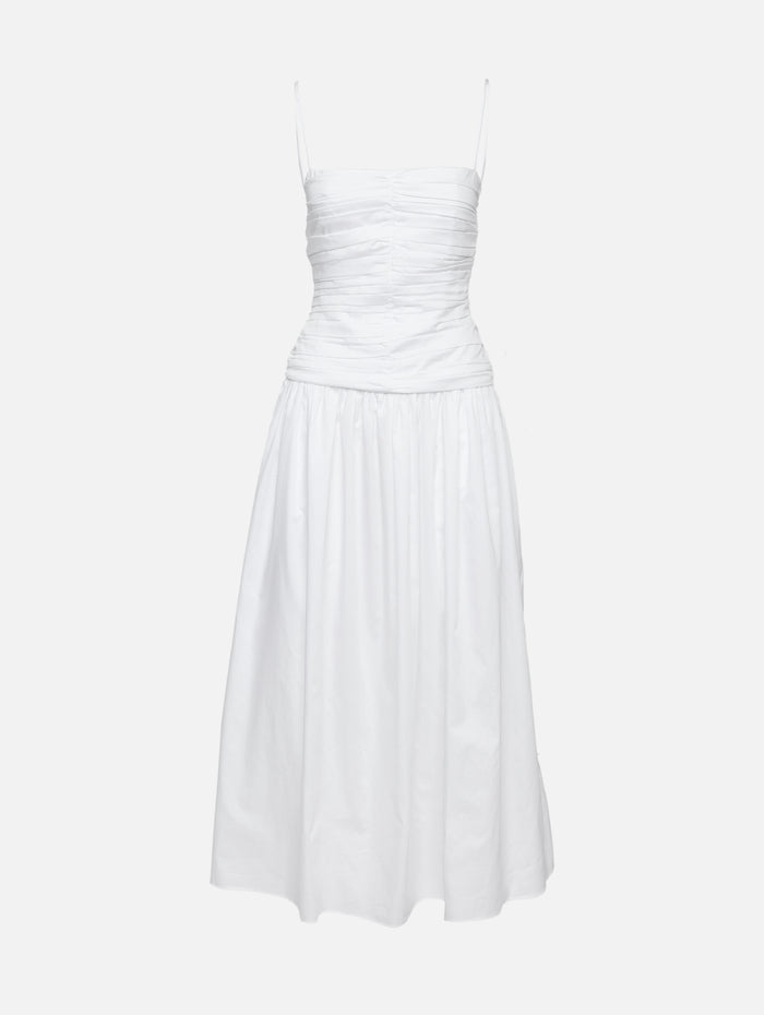 Amina Dress,TOVE,WHITE,Image 1