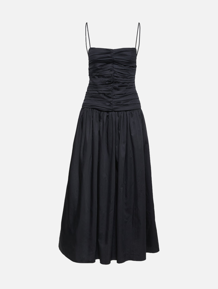 Amina Dress,TOVE,BLACK,Image 1