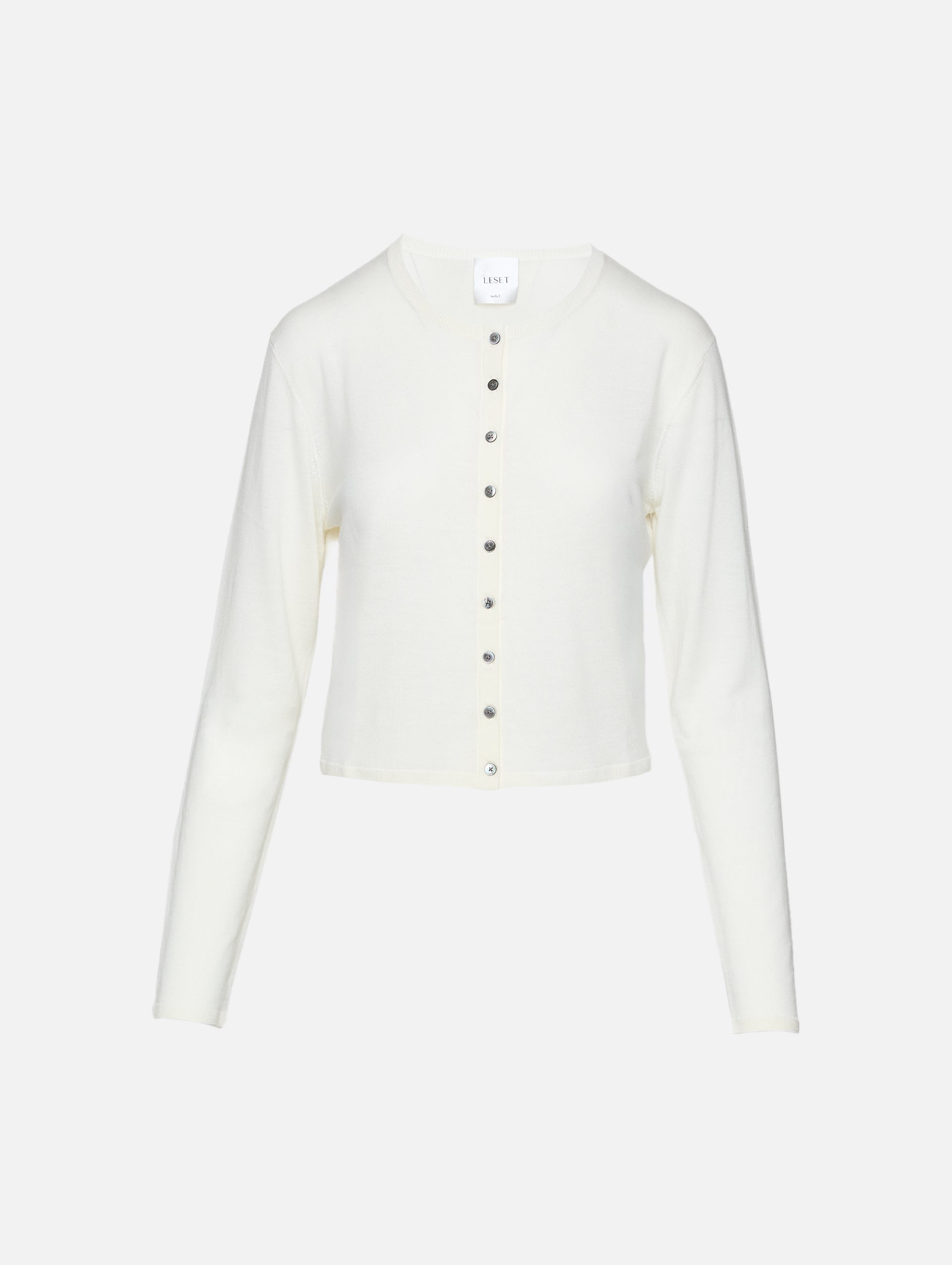 James Crew Cardigan | LESET | elysewalker