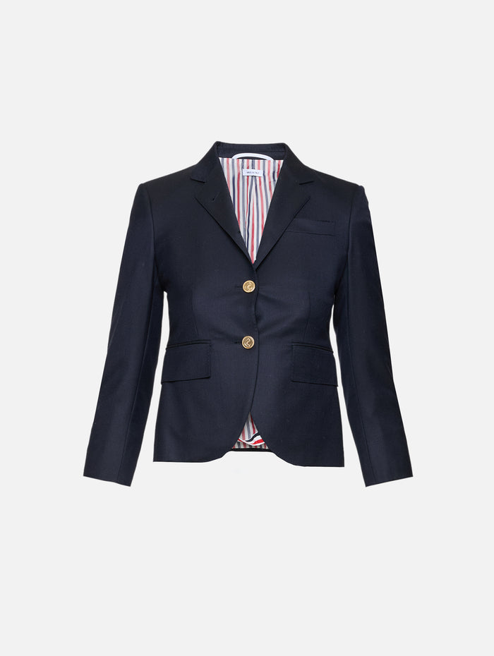 Sport Coat,THOM BROWNE,NAVY,Image 1