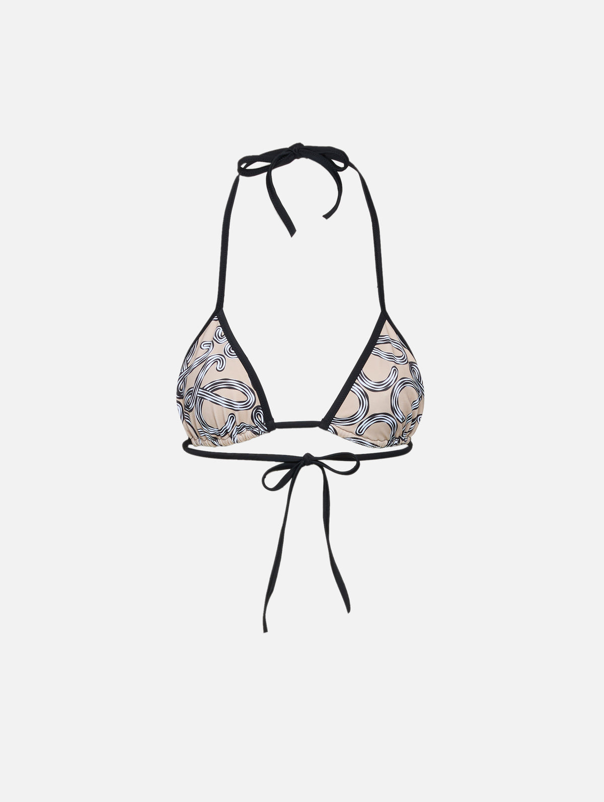 Bikini Top,LOEWE,BEIGE,Image 1