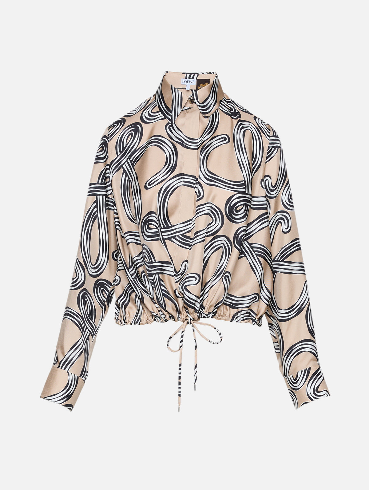 Balloon Shirt,LOEWE,BEIGE,Image 1