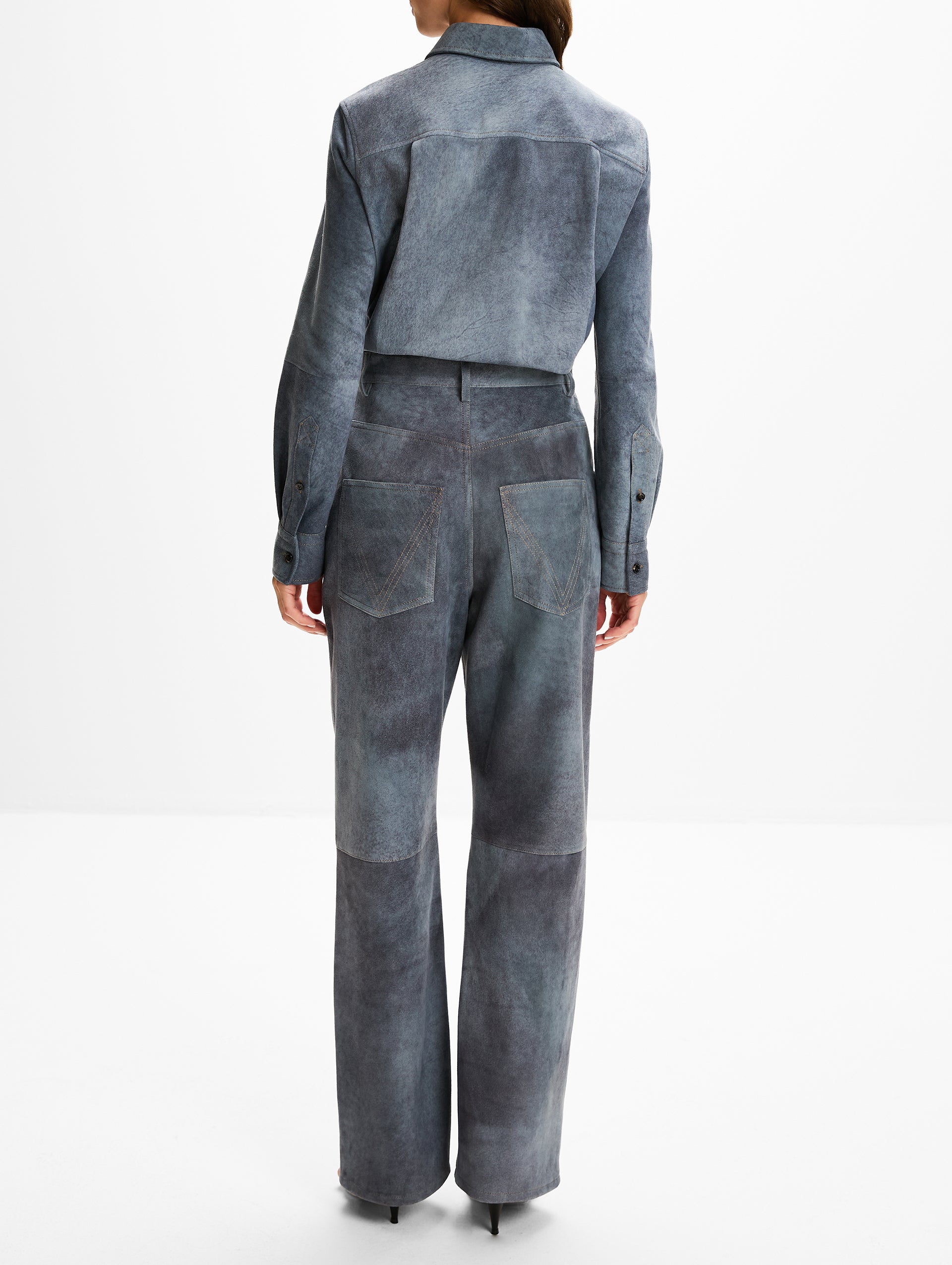 Suede Trouser | BOTTEGA VENETA | elysewalker