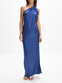Bandana Scarf Tie Dress,CHRISTOPHER ESBER,INDIGO BANDANA PRINT,Image 2