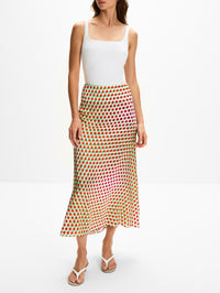 Susya Skirt,DRIES VAN NOTEN,ECRU,Image 2