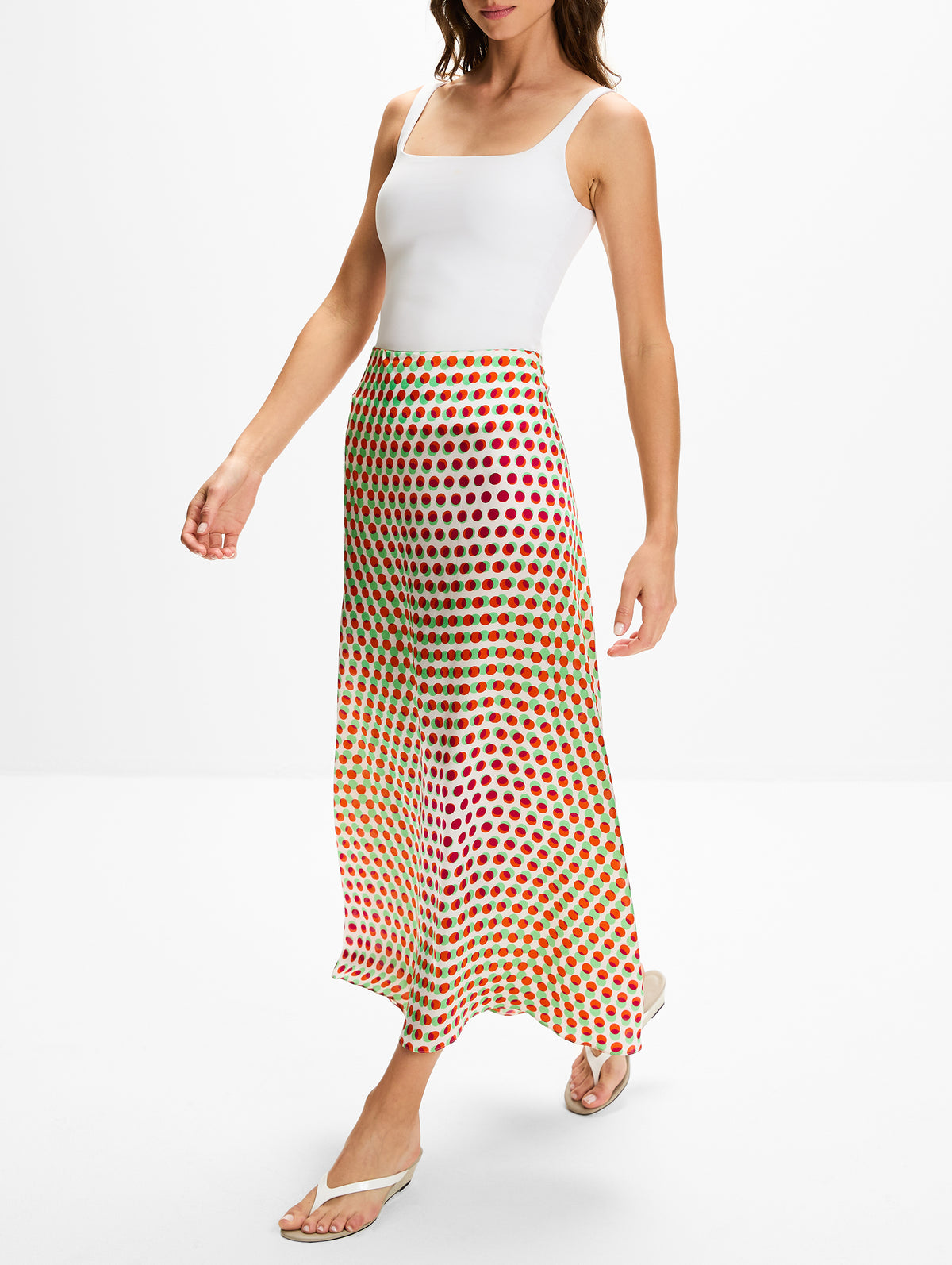 Susya Skirt,DRIES VAN NOTEN,ECRU,Image 3