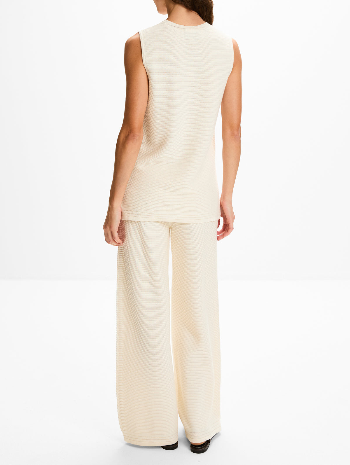 Crochet Pant,LA LIGNE,IVORY,Image 4