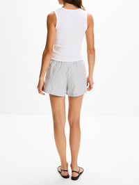 Yoshi Stripe Summer Short,LESET,STERLING STRIPE,Image 3