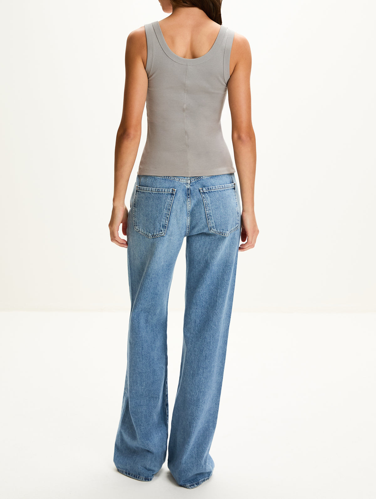Hillie Tank Top,FLORE FLORE,MOUSE,Image 3