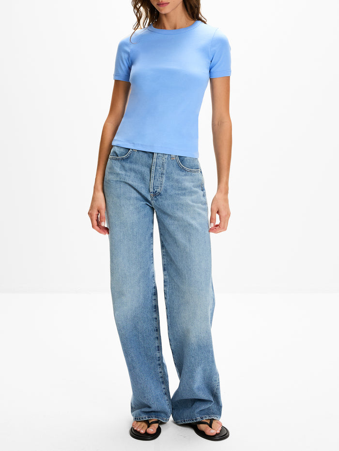 Car Tee,FLORE FLORE,BABY BLUE,Image 1