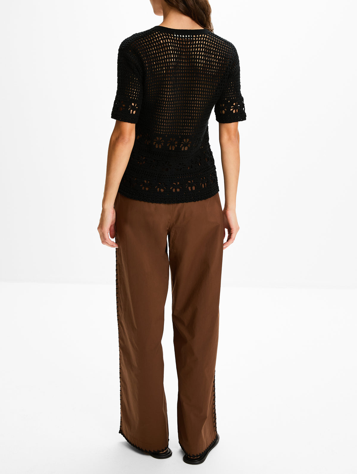 Casa Pant,TERRY PUESTO,CHOC,Image 4
