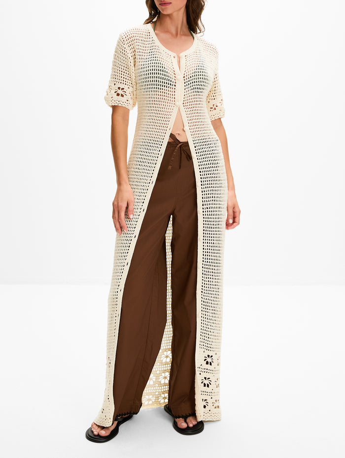 Poolside Maxi Dress,TERRY PUESTO,CREAM,Image 1